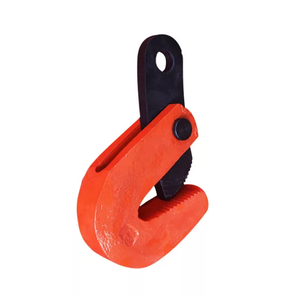 Red and black Sheet Lifting Clamp ZHHC-L Type on a white background.