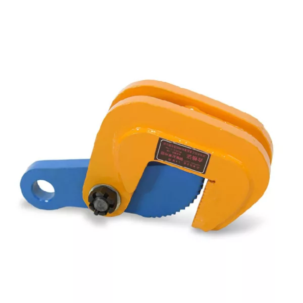 Industrial adhesive tape dispenser with a Plate Lifting Clamp ZHHC-LA Type on a white background.