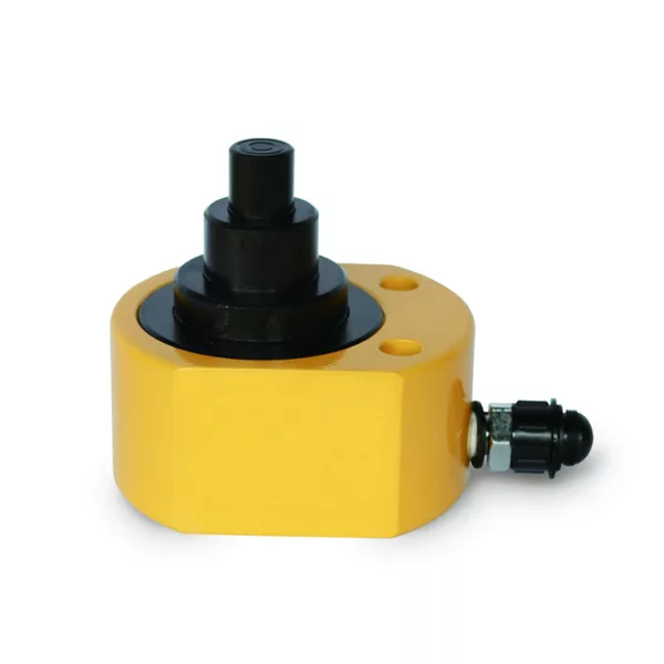 Load cell sensor with strain gauge for force measurement in Multi Stage Hydraulic Cylinder Jack.