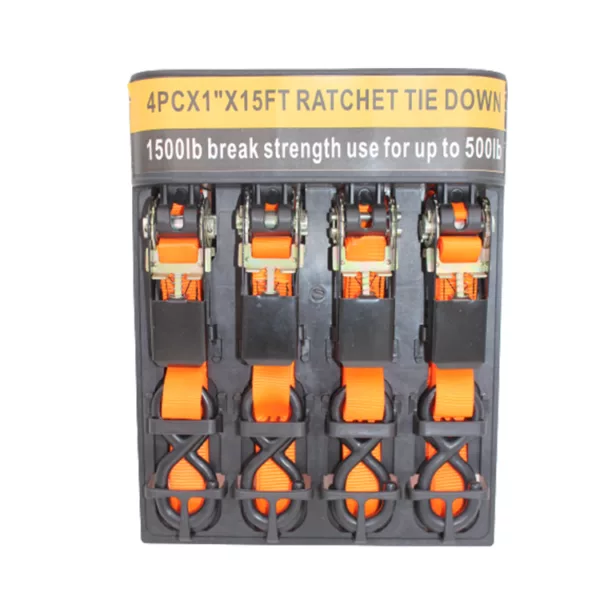 1" B.S. 1500LBS Ratchet Strap for Sale