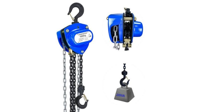 a manual chain hoist
