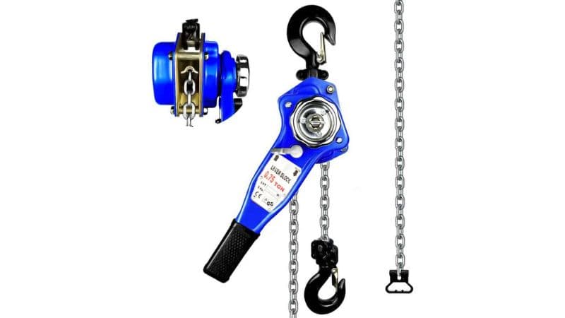 a lever chain hoist