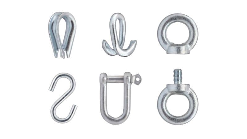 lifting shackles and other connections