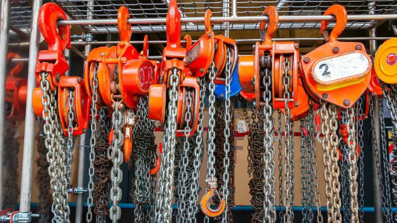 Lifting Mechanism of Different Types of Hoists