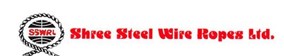 Shree Steel Wire Ropes Ltd. logo: company name in red, stylized rope with "SSWRL," showcasing their top standing in wire rope manufacturing.