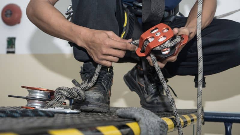 snatch block use, safety and inspection