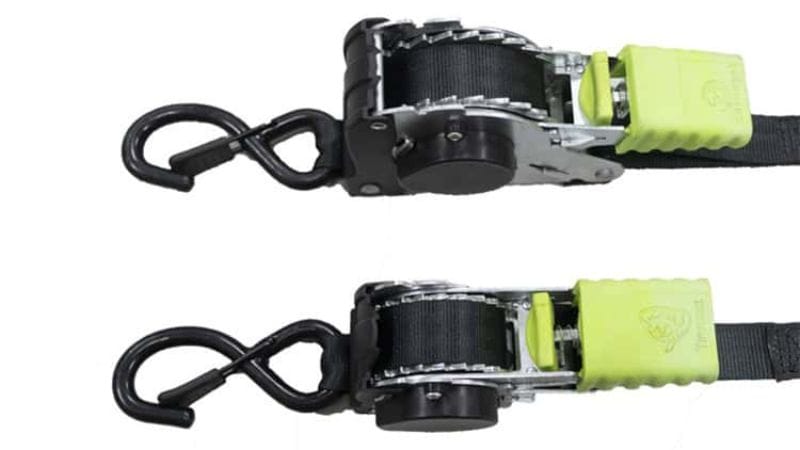 Retractable Ratchet Straps 2